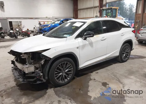 2017 Lexus Rx 350 F Sport z USA, uszkodzony, nr VIN 2T2BZMCAXHC084898